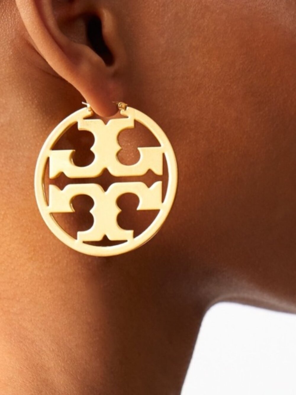 Tory Burch Miller Earrings Gold